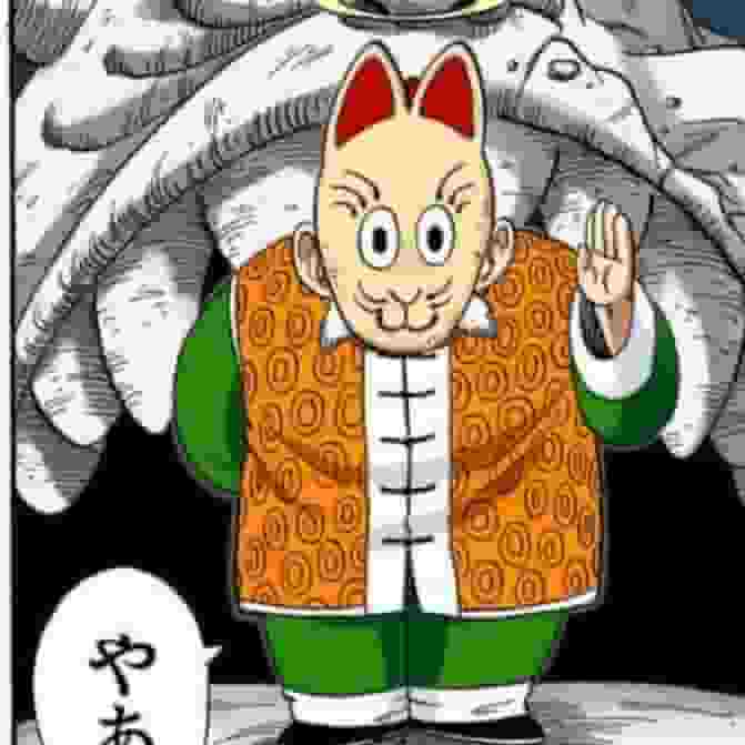 孫悟飯じいちゃん　仮面つけた状態