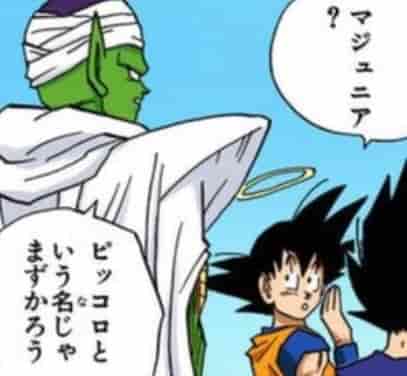 マジュニアを語るピッコロ