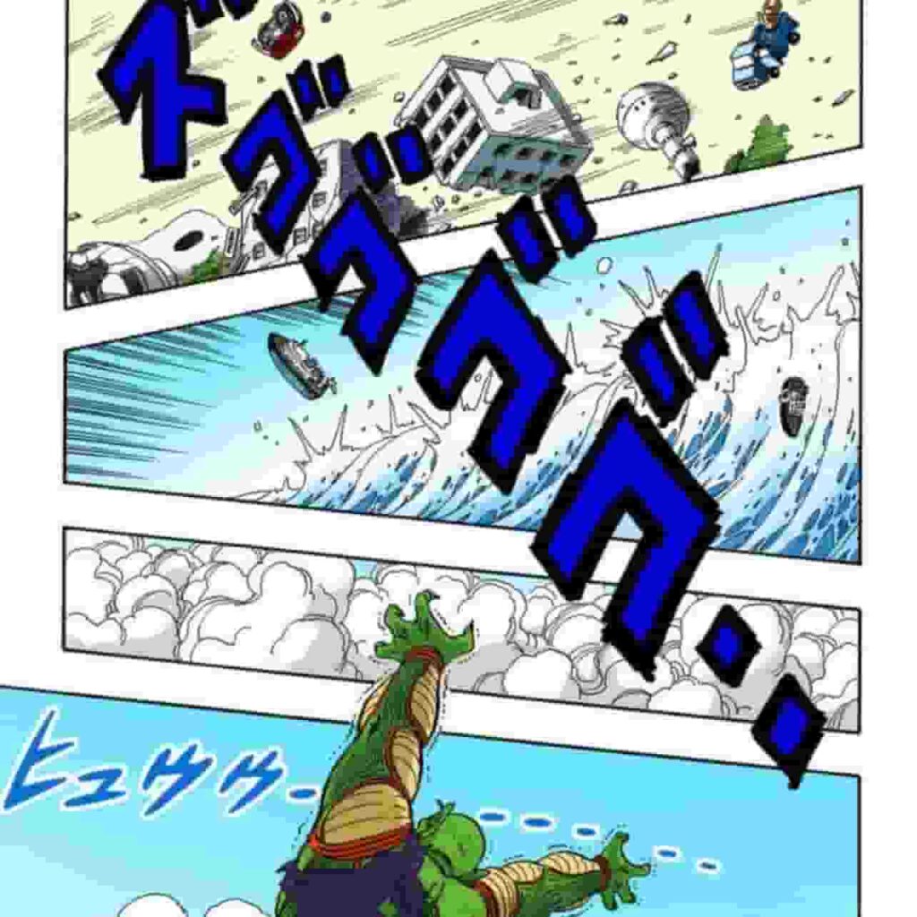 超爆裂魔波により吹き飛ぶ